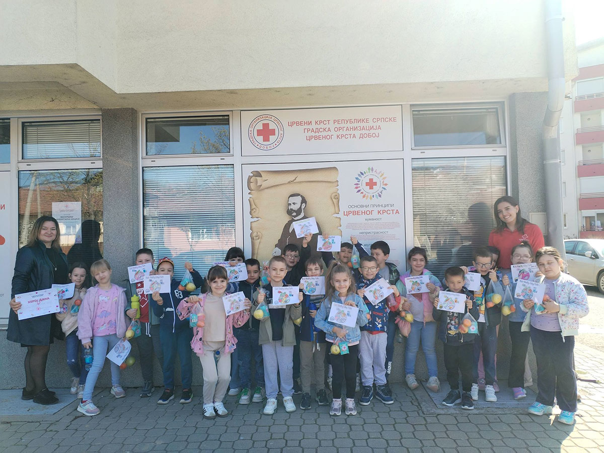 DOBOJ: Najmlađi učili o zdravlju – obilježen Svjetski dan zdravlja