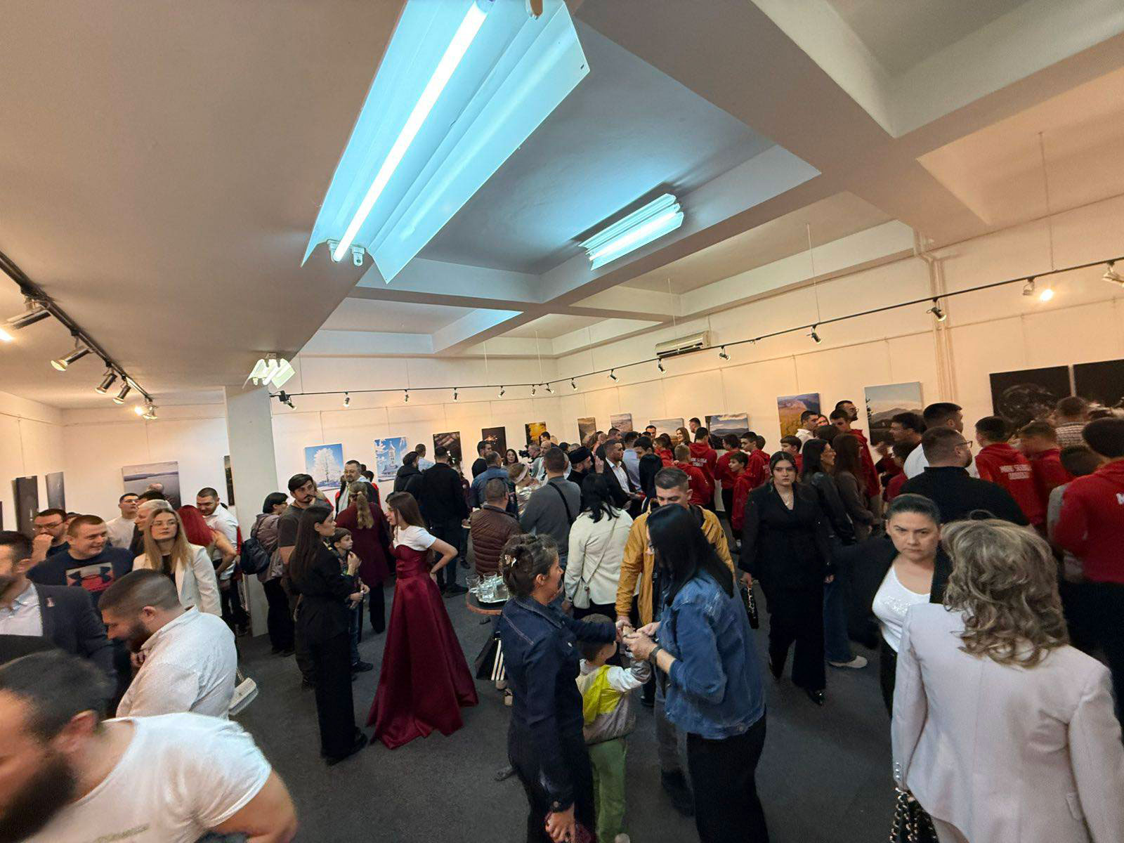 DOBOJ: Umjetnička galerija puna posjetilaca na izložbi mladog autora