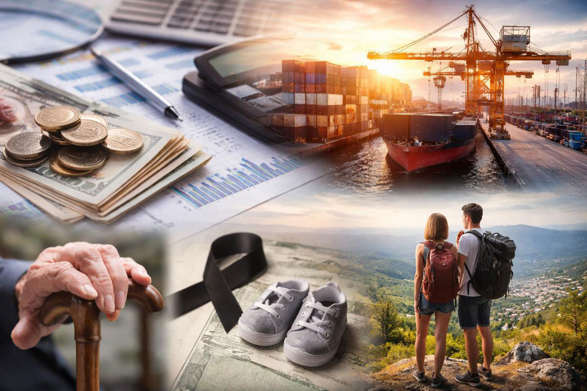 Plate rastu, turizam jača, ali demografija i trgovinski minus ostaju teret