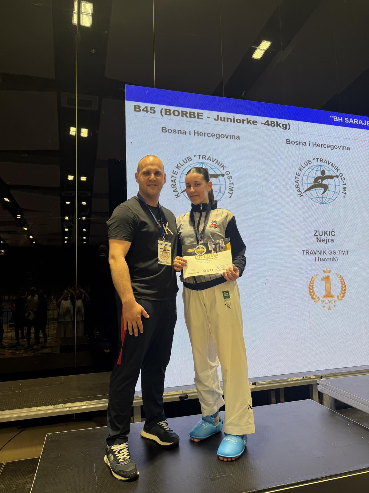 DOBOJ Karatisti Sloge briljirali u Sarajevu 05