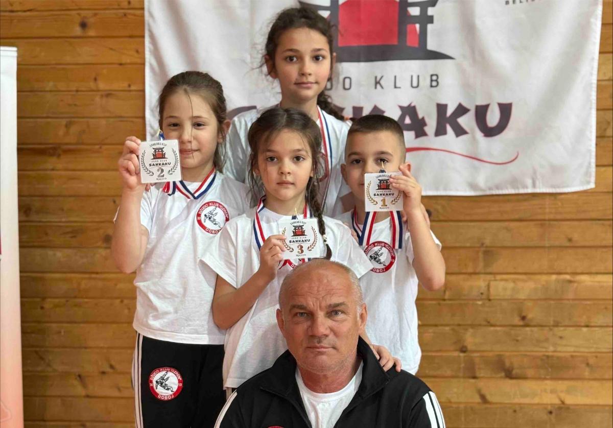 DOBOJ: Džudisti „Ozrena“ osvojili medalje na tri turnira tokom vikenda