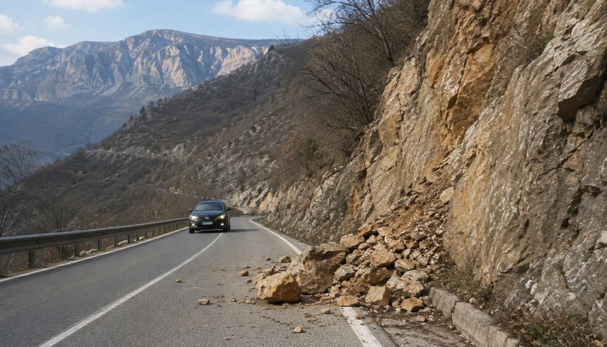 PUTEVI: Suvi kolovozi, ali pojačan oprez zbog odrona, radova i obustava