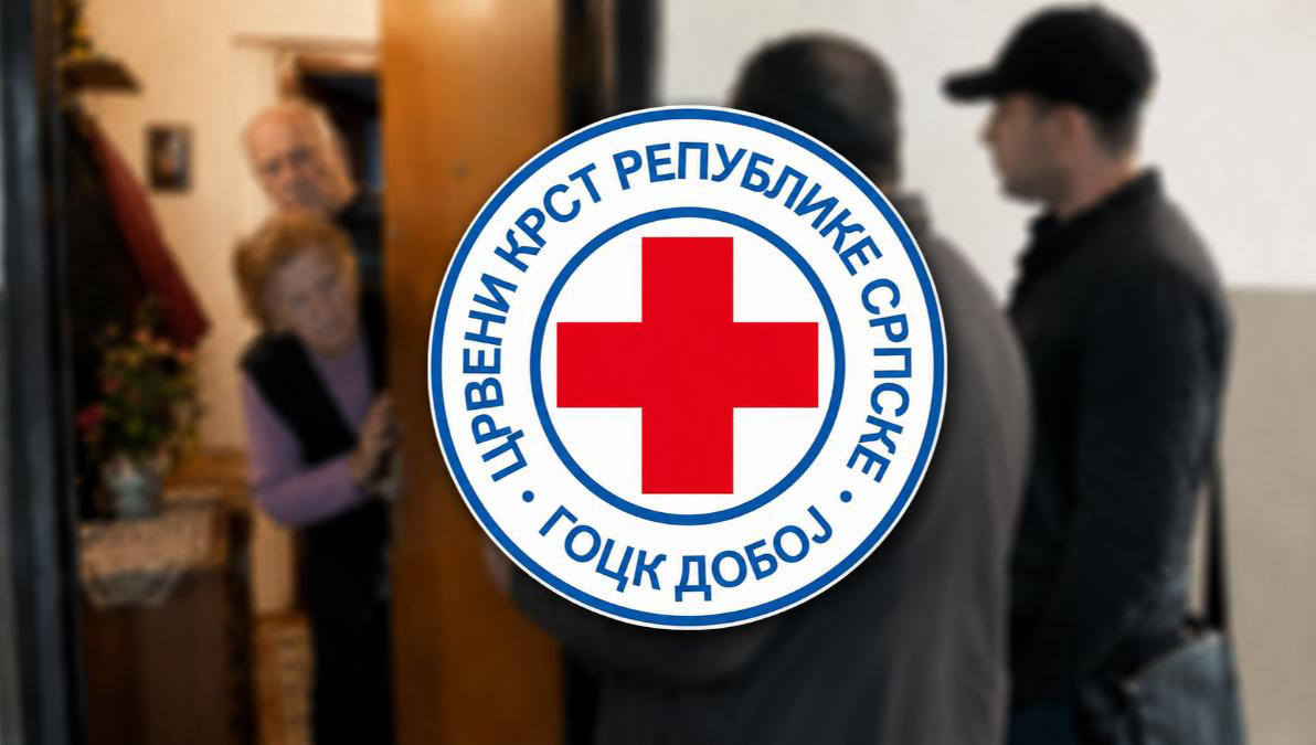 DOBOJ: Upozorenje građanima – nepoznate osobe se lažno predstavljaju kao saradnici Crvenog krsta