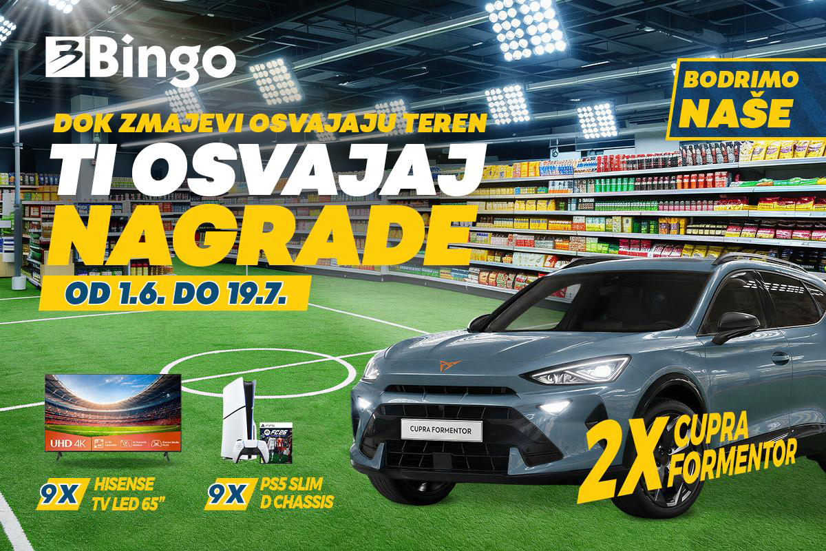 Sedmično izvlačenje: Objavljeni prvi dobitnici velike nagradne igre „Bodrimo naše“