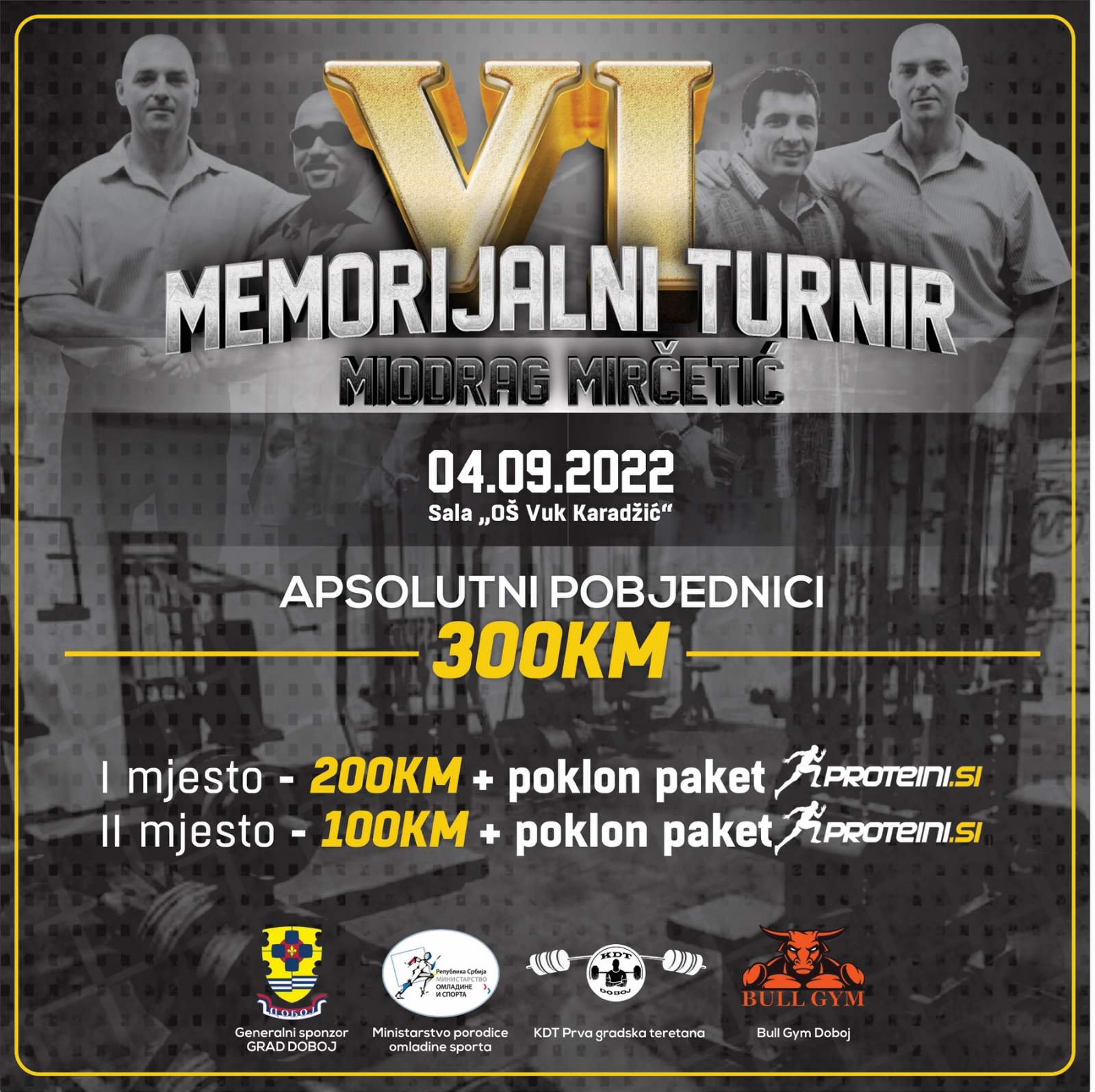 Memorijalni turnir u disciplinama snage "Miodrag Mićo Mirčetić"