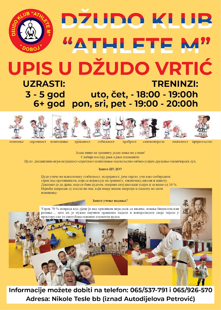 upis dzudo klub atlete m