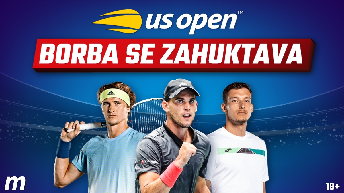US OPEN: Nadamo se novim iznenađenjima, jer gledamo četvrtfinale bez ,,VELIKE TROJKE“!