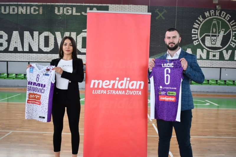 MERIDIAN POSTAO SPONZOR „RMU BANOVIĆI“: Do novih trofeja uz podršku najboljih