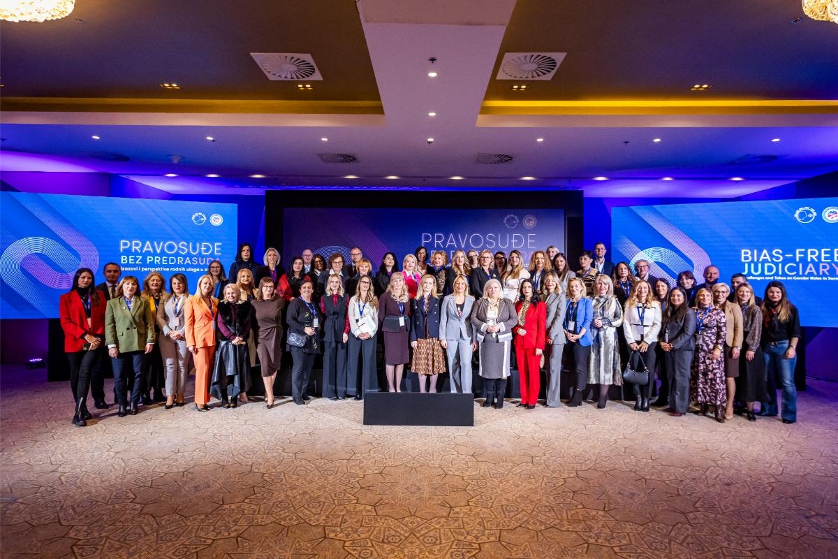 KONFERENCIJA ŽENA SUDIJA U BIH: „Pravosuđe bez predrasuda: Izazovi i perspektive rodnih uloga u društvu“
