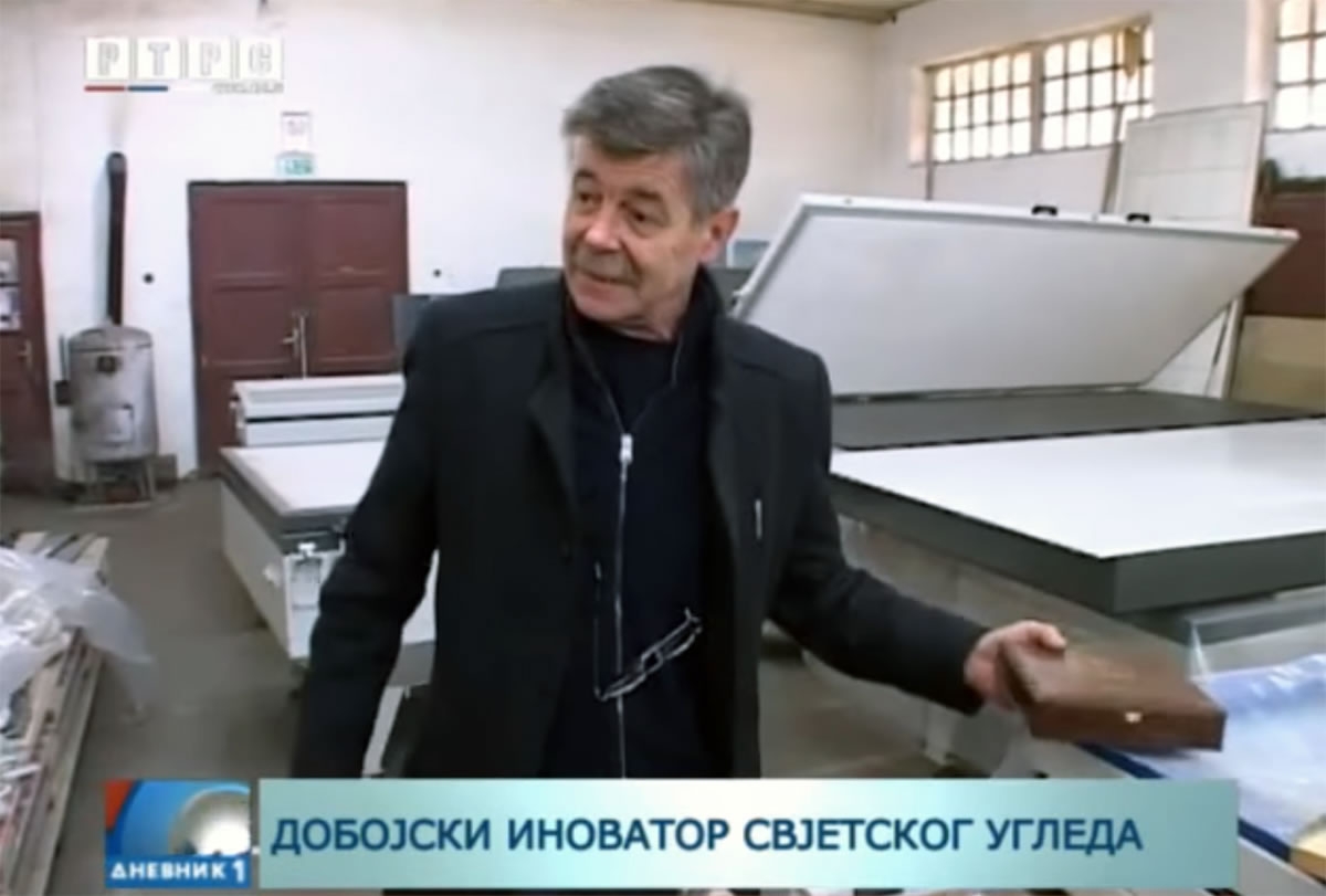 DOBOJ: Zvjezdan Višt - inovator i privrednik čiji je patent osvojio svijet (VIDEO)
