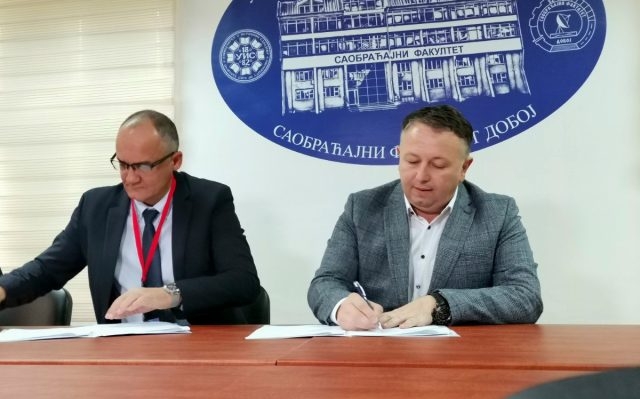DOBOJ: Potpisani sporazumi za unapređenje stručne prakse studenata Saobraćajnog fakulteta