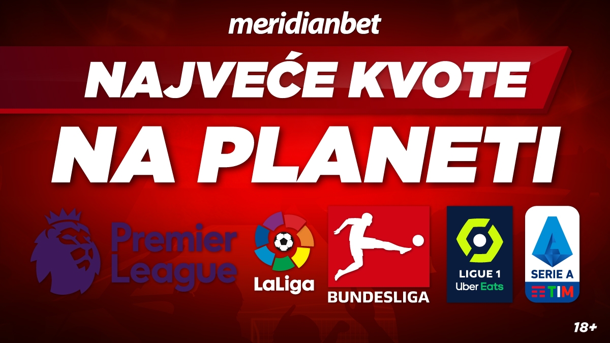 MERIDIAN – NAJVEĆE KVOTE NA PLANETI: INTER 2.10, CHELSEA 2.70, BOR. DORTMUND 1.90!