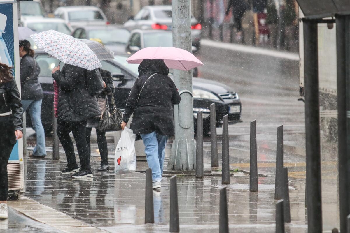 VRIJEME: Danas zahlađenje sa padavinama