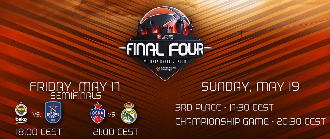 F4 EVROLIGE:  Obradović juri deseti pehar, Efes prvu titulu