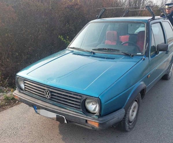 DOBOJ: Pronađeno otuđeno vozilo, izvršilac lišen slobode