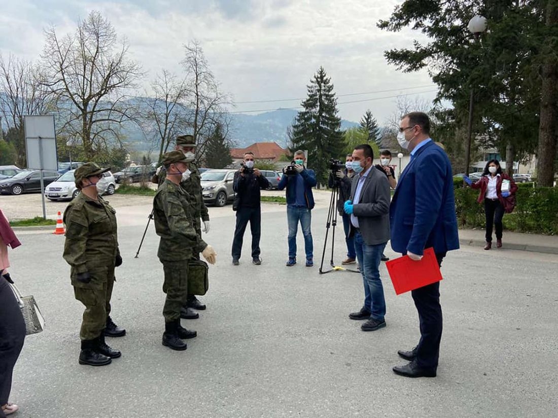 DOBOJ: Ruski tim će dezinfekovati Bolnicu i Dom zdravlja