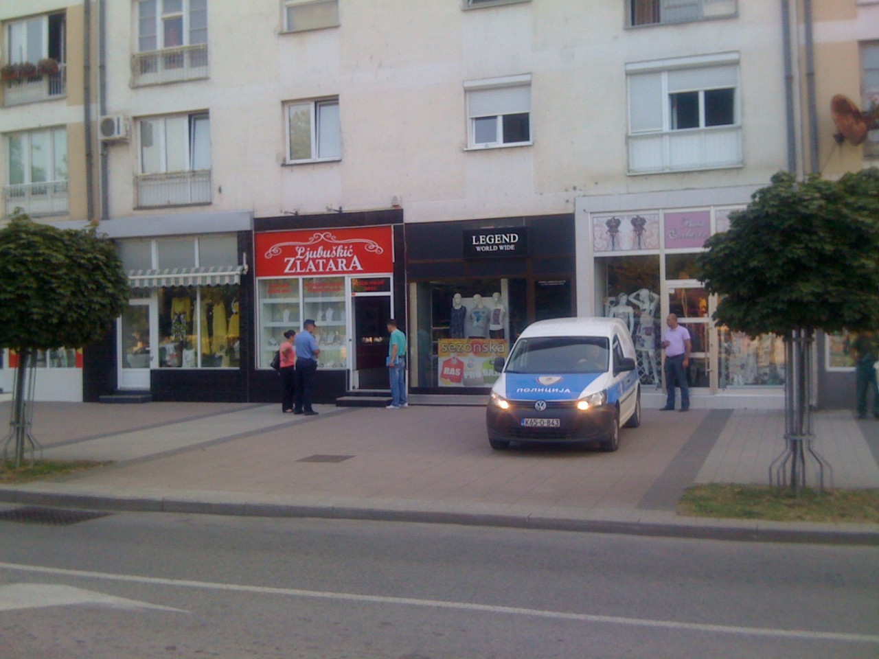 DOBOJ: Obijena zlatara “Ljubuškić” (VIDEO)