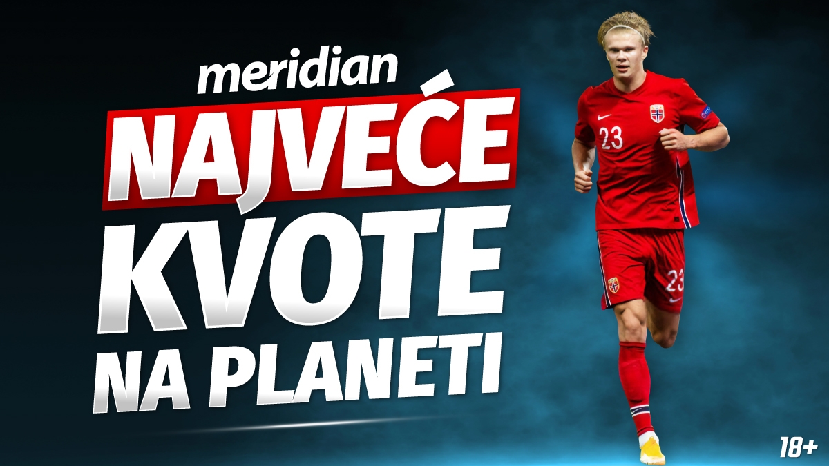 MERIDIAN KVOTE NAJVEĆE NA PLANETI: DANSKA 2.50!