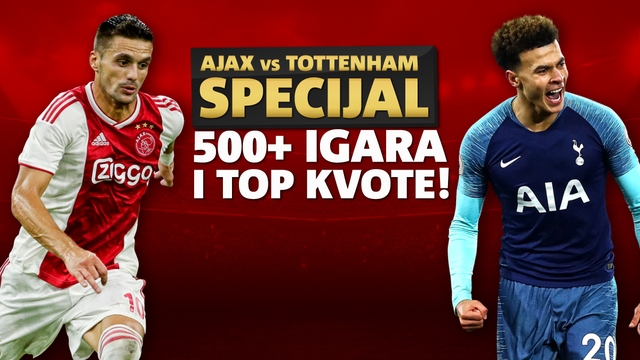 AJAKS - TOTENHEM: Meridian ima opasno dobru ponudu za polufinalni meč LŠ