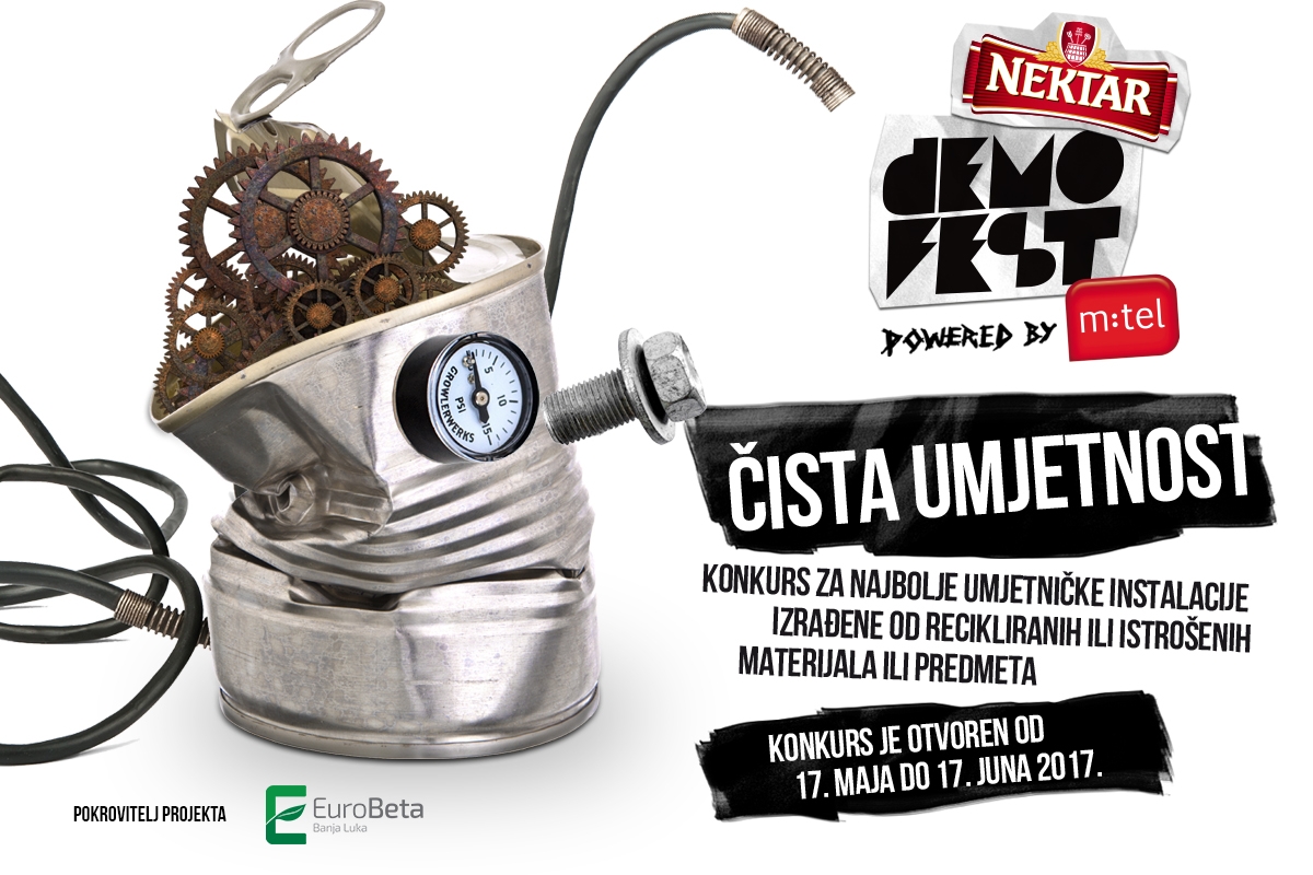 DEMOFEST OTVARA NOVI KONKURS: „Čista umjetnost“ šansa za umjetnike da iskažu svoju kreativnost
