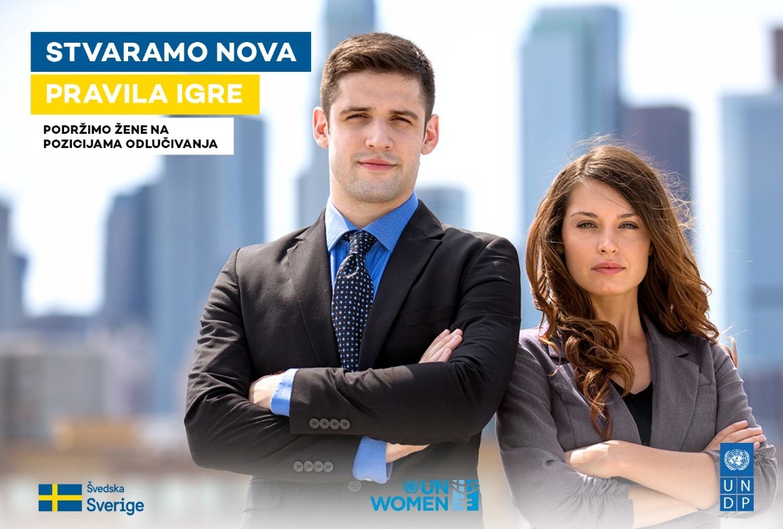 PODRŽIMO ŽENE NA POZICIJAMA ODLUČIVANJA Nova pravila igre za ravnopravnije bh. društvo