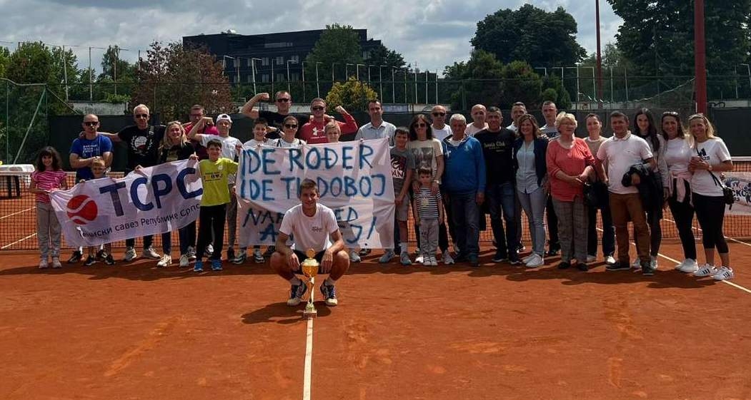 DOBOJ: Andrej Nedić osvaja drugi uzastopni turnir u seriji ITF Fjučers (FOTO) (VIDEO)