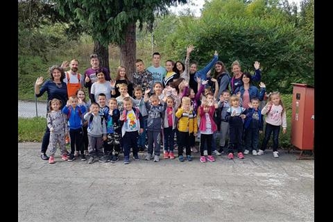 DOBOJ: Djeca u posjeti kompaniji za proizvodnju kreča