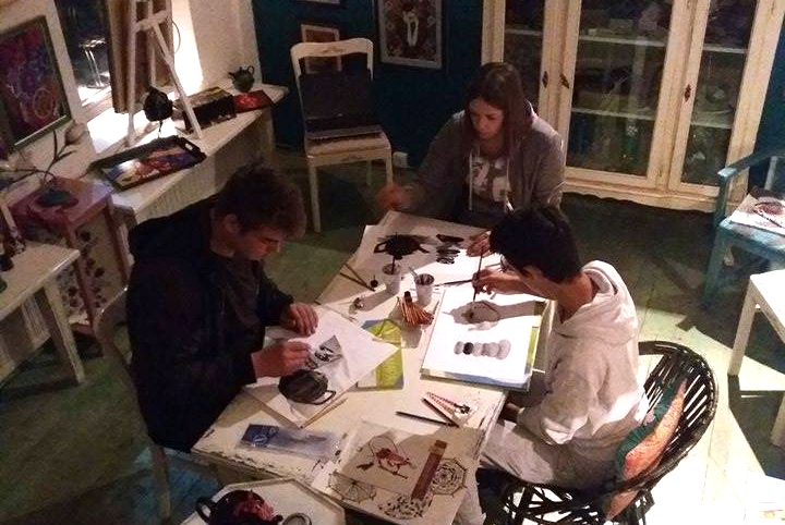 DOBOJ: Počela škola slikanja i crtanja