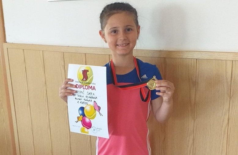 DOBOJ: Sara Tripić prva na rang listi teniserki u BiH