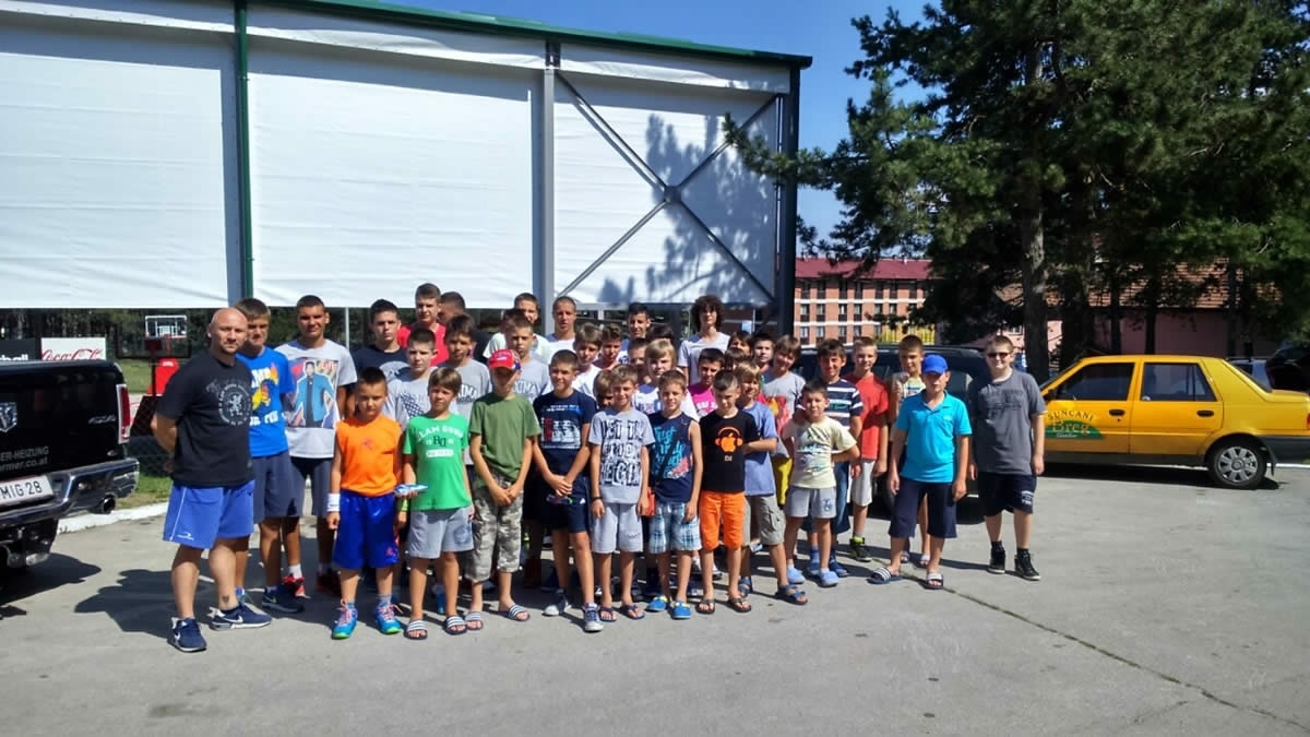 DOBOJ: Mladi košarkaši na Zlatiboru (FOTO)