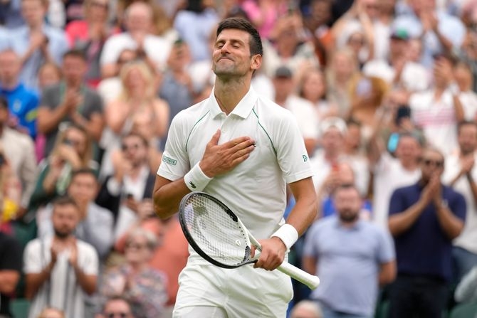 Novak Đoković nazadovao na ATP listi nakon osvajanja Wimbledona, Rafael Nadal 3., Sinner u Top 10