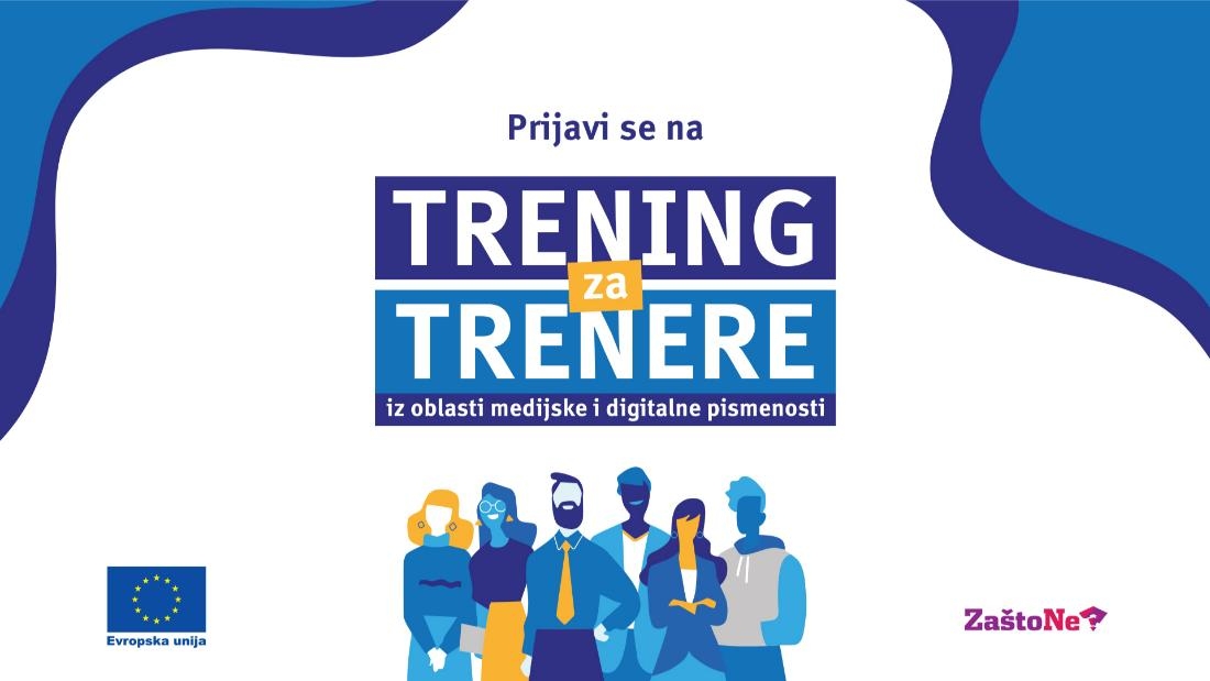 DOBOJSKI INFO NAJAVLJUJE: Otvorene prijave za četverodnevni Trening za trenere iz oblasti medijske i digitalne pismenosti