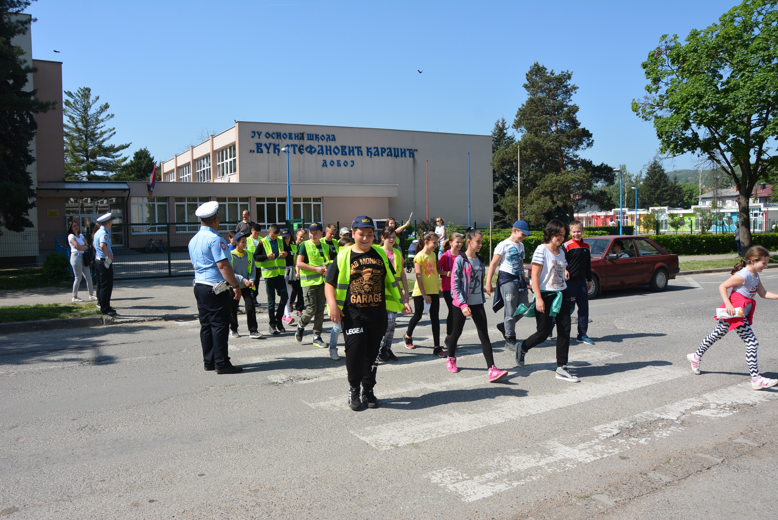 DOBOJ: Formirane školske saobraćajne patrole