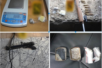 DOBOJ: Tokom vikenda oduzeti droga, automobili, oružje, uhapšeno 11 lica