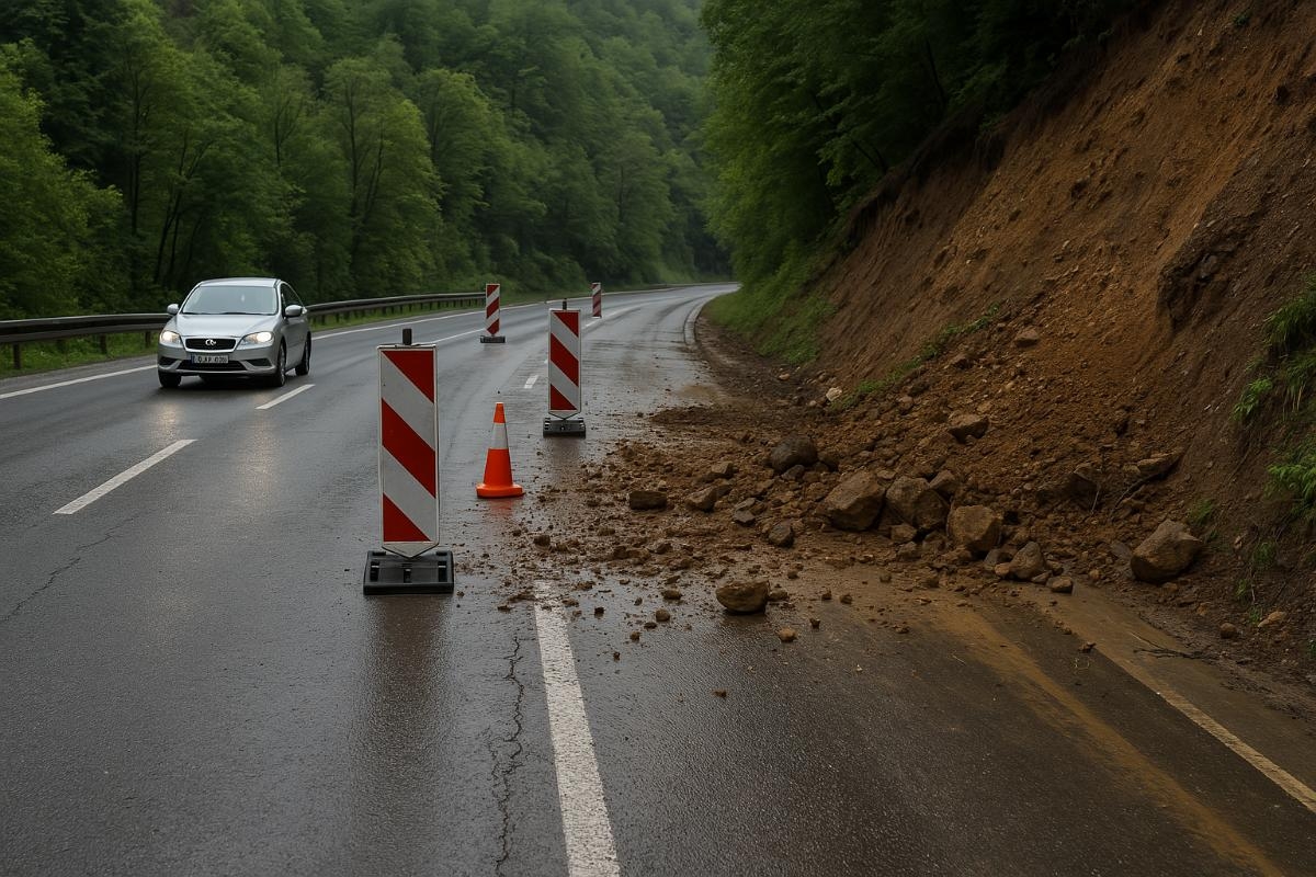 PUTEVI: Pojačan vikend saobraćaj, brojna klizišta i privremene obustave širom Srpske i FBiH