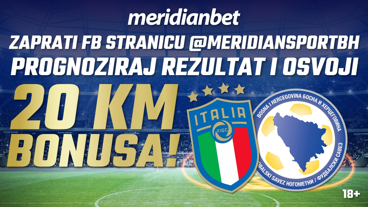 MERIDIAN ČASTI SA UKUPNO 100 KM BONUSA!