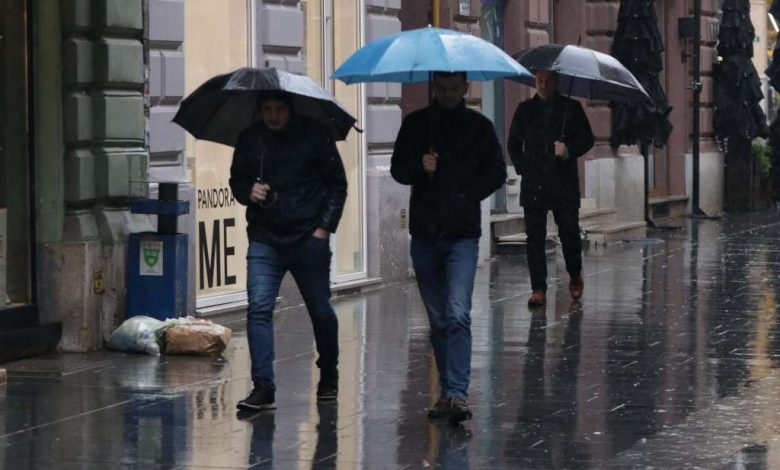 VRIJEME: Danas nestabilno, obilnije padavine na jugu