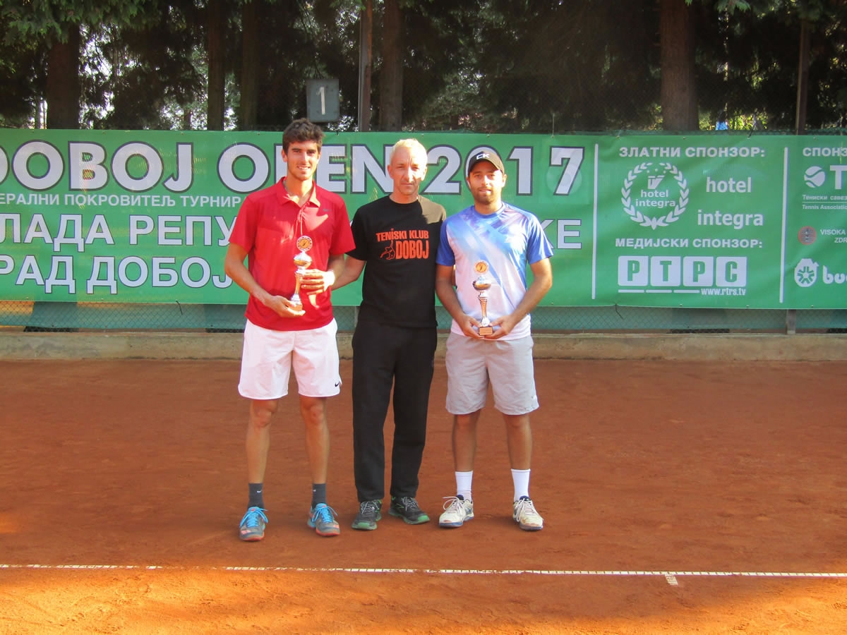 DOBOJ OPEN 2017: Franko Agamenone i Thales Thurini trijumfovali u dublu (FOTO)