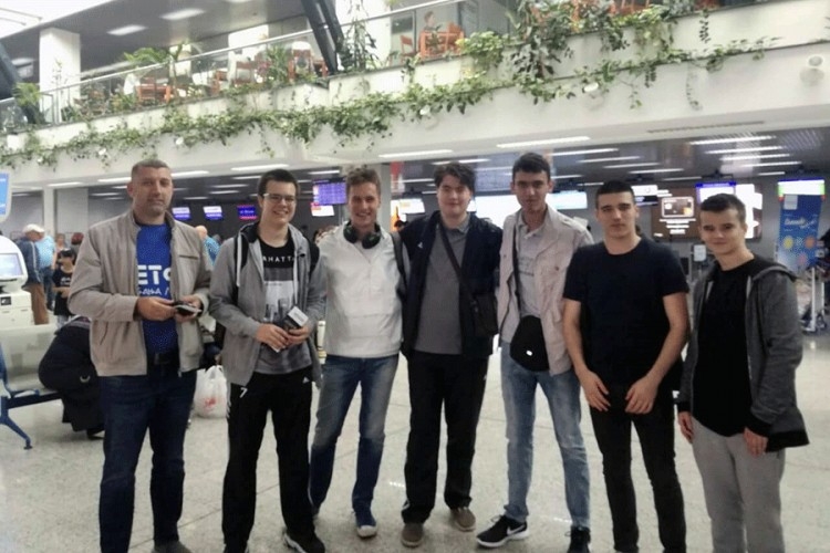 DOBOJ: Dušan Garić otputovao u London na matematičku olimpijadu