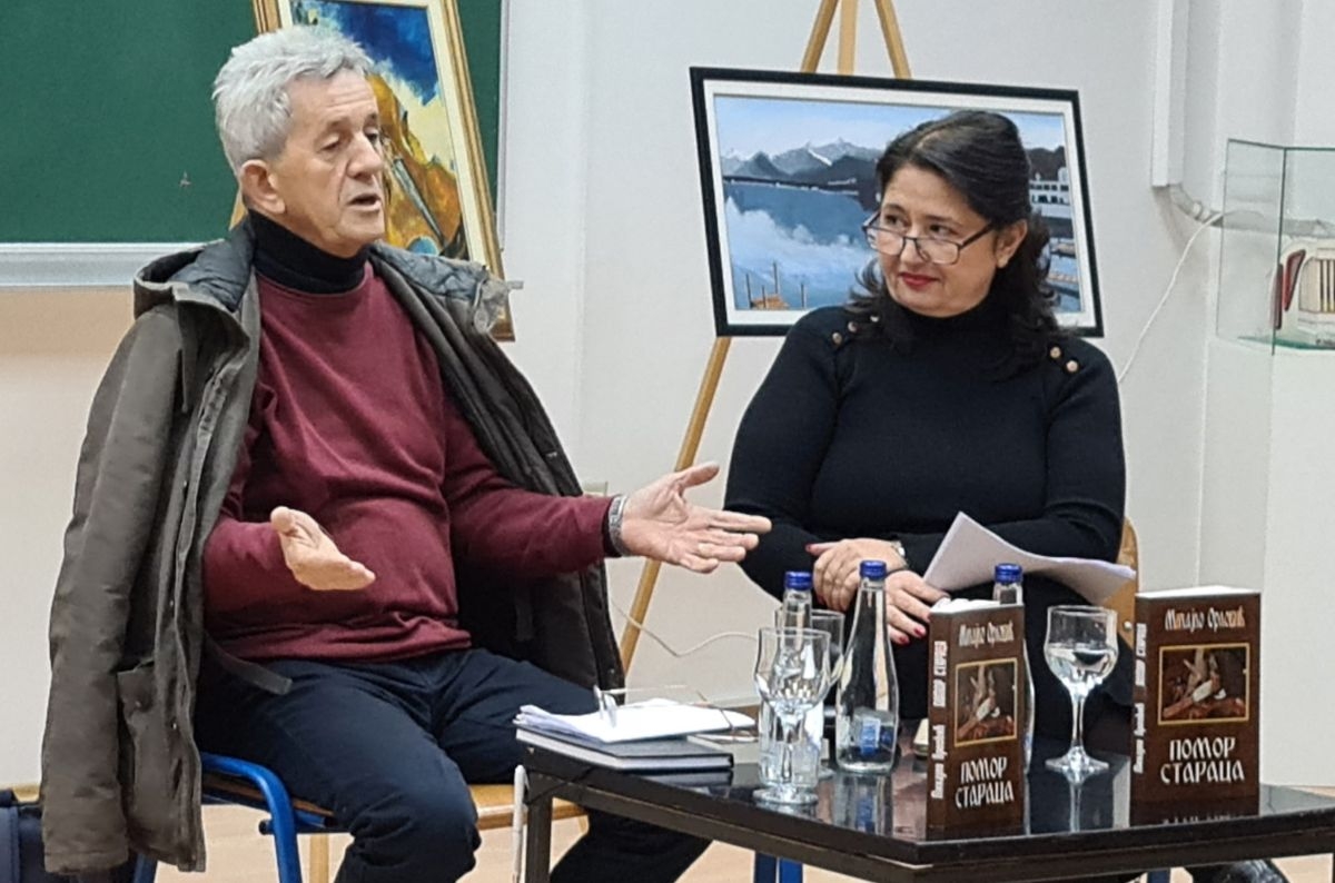 DOBOJ: Predstavljen roman "Pomor staraca" novinara Mihajla Orlovića