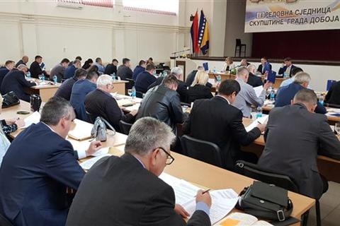 DOBOJ: Prva redovna sjednica Skupštine Grada Doboj zakazana za 12. decembar