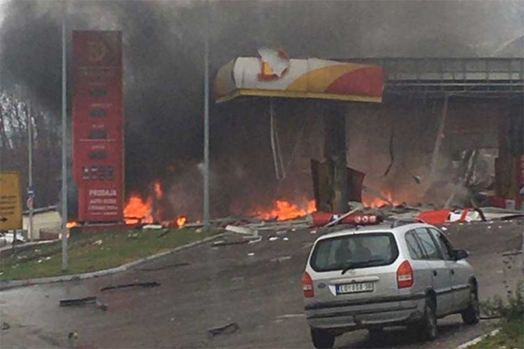 Eksplozija na pumpi kod Zvornika, ima povrijeđenih