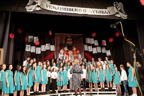 DOBOJ: Osnovna škola "Sveti Sava" obilježila Dan i krsnu slavu