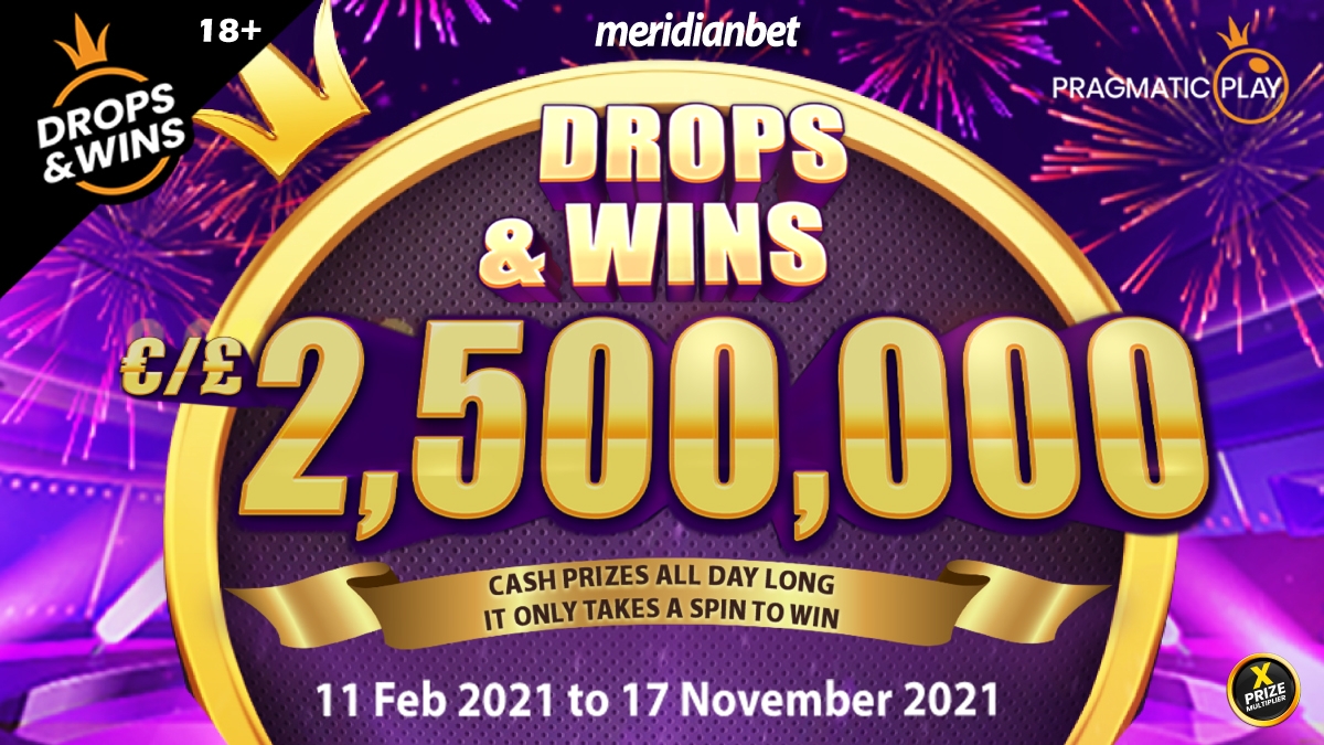 Meridian već ima EURO MILIONERA! Ko želi biti sljedeći? DROPS AND WINS zabava od 2.5 MILIONA!