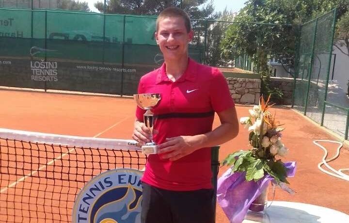 DOBOJ: Luka Đurđević osvojio međunarodni teniski turnir "Adriatic Cup" u Malom Lošinju