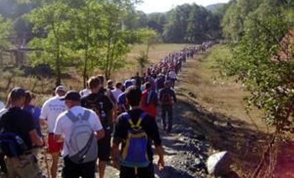 DOBOJ: Krenuo marš "Stazama egzodusa"