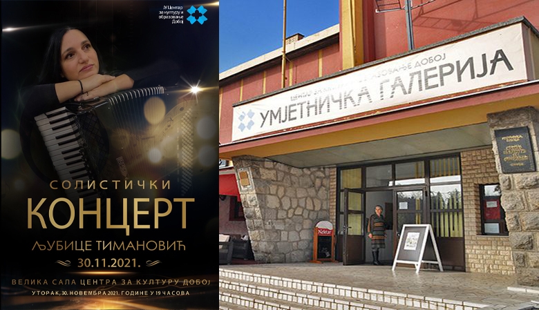 DOBOJ: Solistički koncert Ljubice Timanović