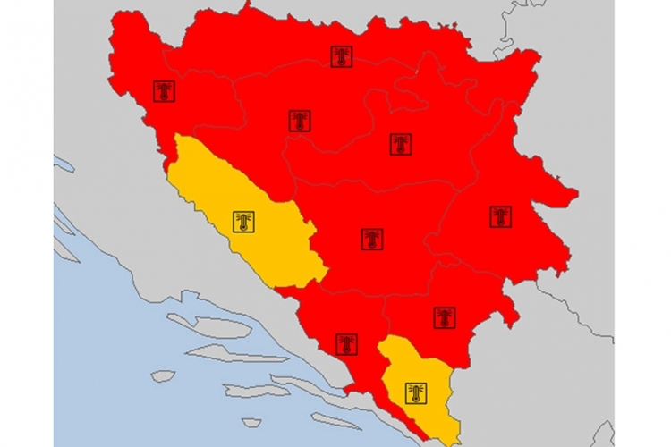 VRIJEME: Tokom vikenda život na paklenih 60 stepeni!
