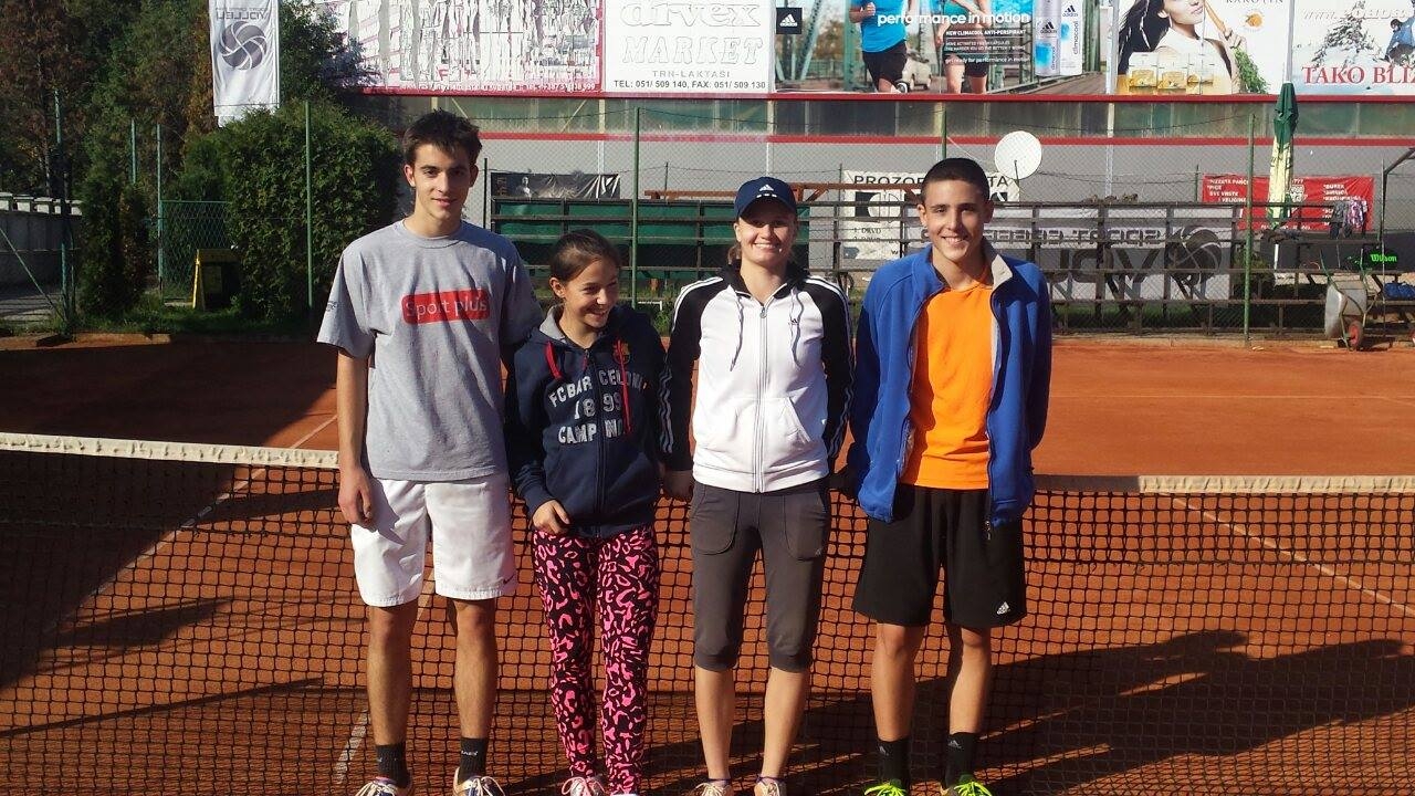 DOBOJ: Teniseri klupski prvaci Republike Srpske