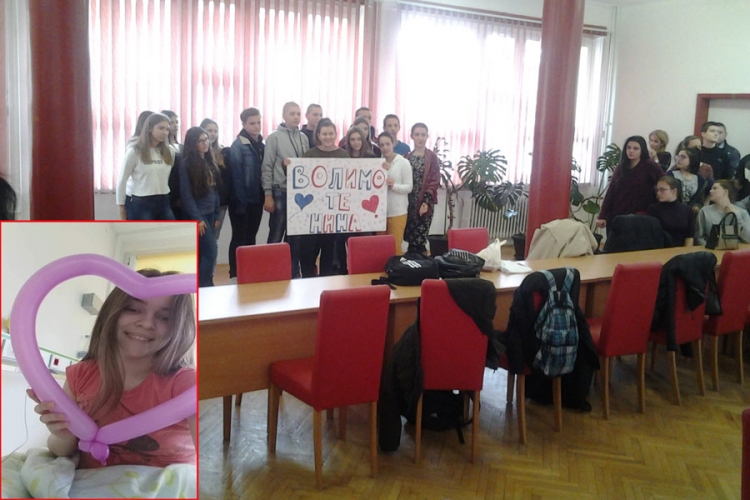 DOBOJ: Gimnazijalci za Ninu digli region na noge